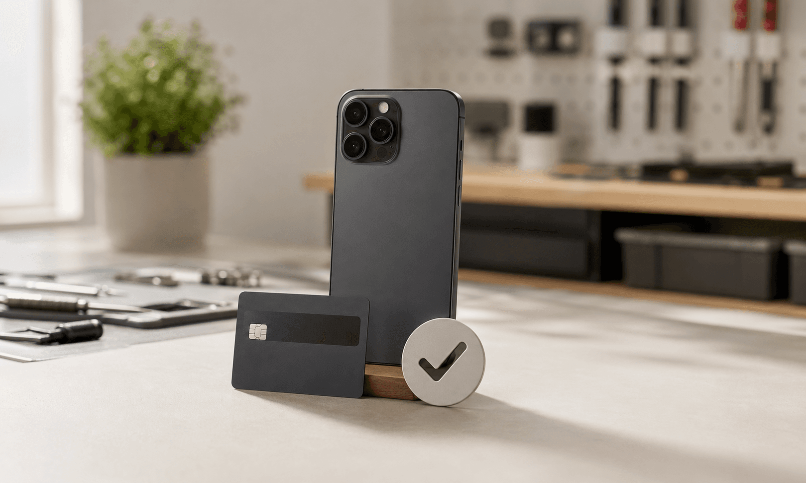 Verified phone trade-in payout setup